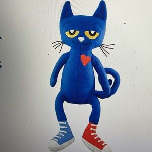 Pete the Cat Plush 9” blue 2010